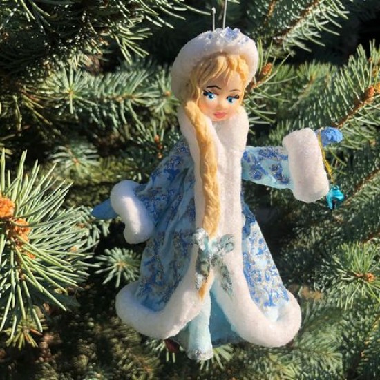 Christmas tree toy Snow Maiden