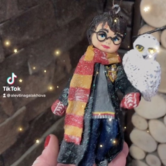 Christmas tree toy Harry Potter